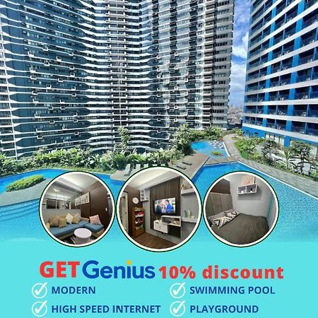 Apartment In Air Residences, Makati With Wifi, Netflix, Pool, Mall And More Manille Extérieur photo